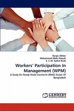 portada workers' participation in management (wpm) (en Inglés)