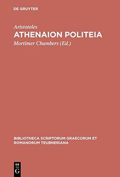 portada Athenaion politeia (Bibliotheca Teubneriana)