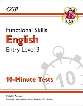 portada New Functional Skills English Entry Level 3 - 10 Minute Tests (For 2020 & Beyond) (in English)