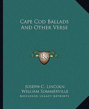 portada cape cod ballads and other verse (in English)