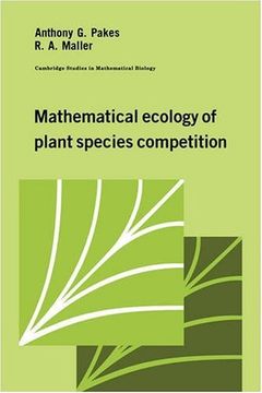 portada Mathematical Ecology of Plant Species Competition (Cambridge Studies in Mathematical Biology) (en Inglés)