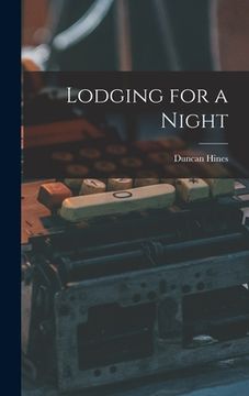 portada Lodging for a Night (in English)