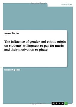 portada The influence of gender and ethnic origin on students' willingness to pay for music and their motivation to pirate