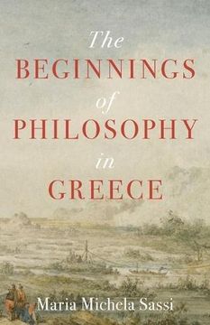 portada The Beginnings of Philosophy in Greece (en Inglés)