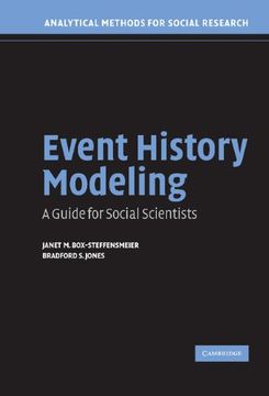 portada Event History Modeling Hardback: A Guide for Social Scientists (Analytical Methods for Social Research) (in English)