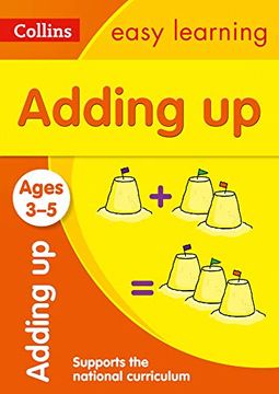 portada Adding up Ages 3-5: Ideal for Home Learning (Collins Easy Learning Preschool) (en Inglés)