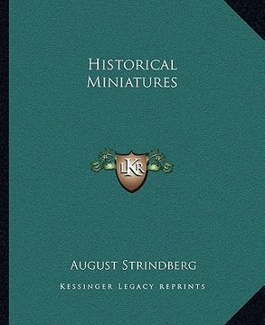 portada historical miniatures (en Inglés)
