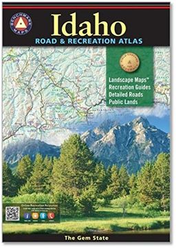 portada Idaho Road & Recreation Atlas, 6th Edition (Benchmark) (en Inglés)