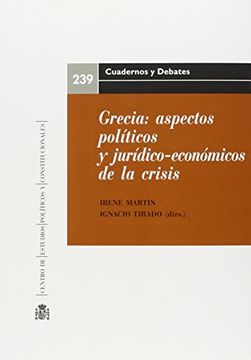 portada Grecia: aspectos políticos y jurídico-económicos de la crisis (Cuadernos y debates)