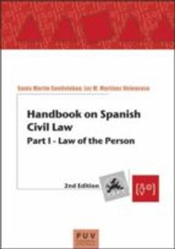 portada HANDBOOK ON SPANISH CIVIL LAW (En papel)