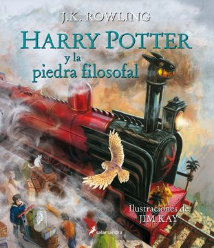 portada Harry Potter y la piedra filosofal (Harry Potter [edición ilustrada] 1)