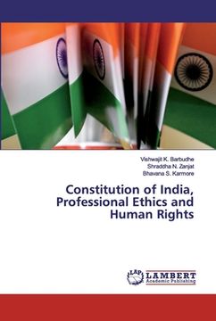 portada Constitution of India, Professional Ethics and Human Rights