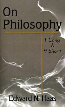 portada on philosophy: 1 long & 4 short (en Inglés)