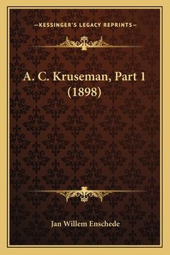 portada A. C. Kruseman, Part 1 (1898)