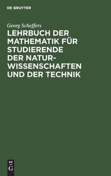 portada Lehrbuch der Mathematik fã â¼r Studierende der Naturwissenschaften und der Technik (German Edition) [Hardcover ] (en Alemán)