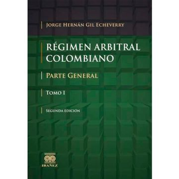 portada REGIMEN ARBITRAL COLOMBIANO , 2°  - 2 TOMOS