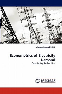 portada econometrics of electricity demand