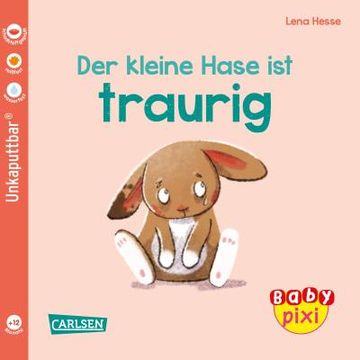 portada Baby Pixi (Unkaputtbar) 110: Ve 5 der Kleine Hase ist Traurig (5 Exemplare) (en Alemán)