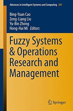 portada Fuzzy Systems & Operations Research and Management (Advances in Intelligent Systems and Computing)