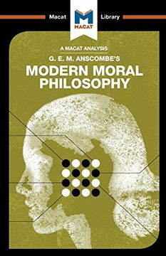 portada Modern Moral Philosophy (The Macat Library)