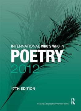 portada international who's who in poetry 2013 (en Inglés)