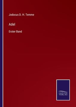 portada Adel: Erster Band (en Alemán)