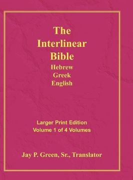 interlinear hebrew greek english bible-pr-fl/oe/kj large pring volume 1 (en Inglés)
