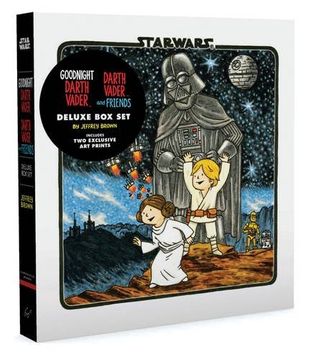 portada Goodnight Darth Vader / Darth Vader and Friends Deluxe Box Set (includes two art prints) (Star Wars) (en Inglés)
