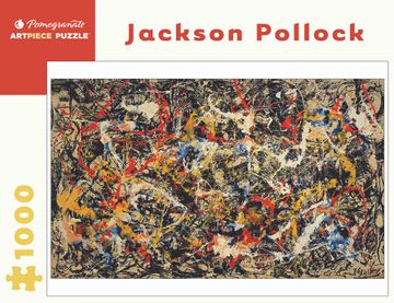 portada Puzzle Rompecabezas 1000 Piezas de Jackson Pollock Convergence (in English)