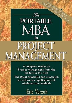 portada the portable mba in project management (in English)