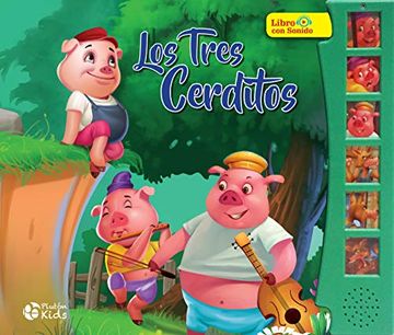 portada Los Tres Cerditos (Libro con sonido) (in Spanish)