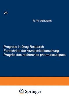 portada Progress in Drug Research / Fortschritte der Arzneimittelforschung / Progrès des recherches pharmaceutiques