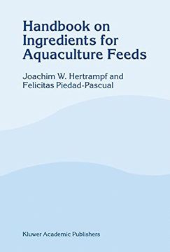 portada Handbook on Ingredients for Aquaculture Feeds (in English)