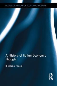portada A History of Italian Economic Thought (The Routledge History of Economic Thought)