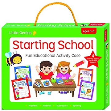 portada Starting School fun Educational Activity Case (Little Genius) (en Inglés)