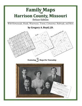portada Family Maps of Harrison County, Missouri (en Inglés)