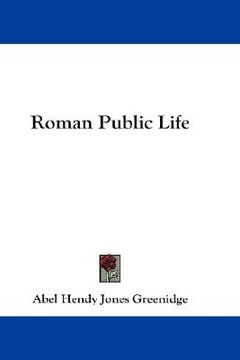 portada roman public life (en Inglés)