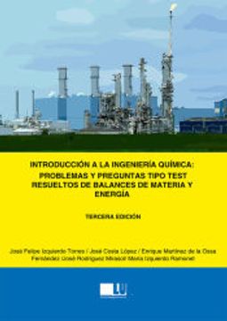 portada Introduccion a la Ingenieria Quimica: Problemas y Preguntas (in Spanish)