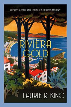 portada Riviera Gold: The Intriguing Mystery for Sherlock Holmes Fans (Mary Russell & Sherlock Holmes, 16) (en Inglés)