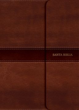 portada Holy Bible: New International Version Biblia, Tamaño Manual, Marrón Símil Piel Con Cierre/ New International Bible Version, Manual Size, Brown Imitation Leather W (in Spanish)