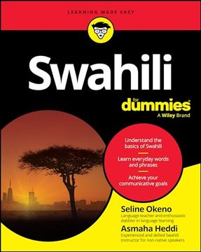 portada Swahili for Dummies (For Dummies (Language & Literature)) (en Inglés)