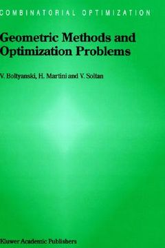 portada geometric methods and optimization problems (en Inglés)