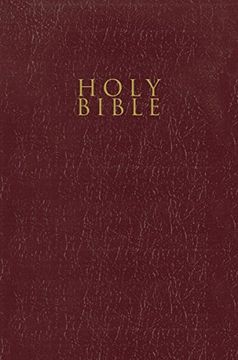 portada Niv, Gift and Award Bible, Leather-Look, Burgundy, red Letter Edition, Comfort Print 