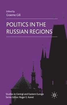 portada Politics in the Russian Regions (in English)