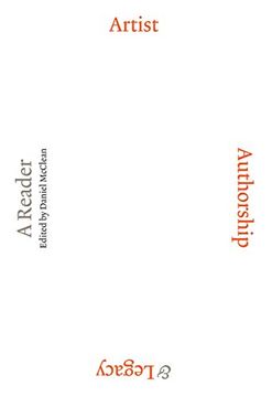 portada Artist, Authorship & Legacy: A Reader (en Inglés)