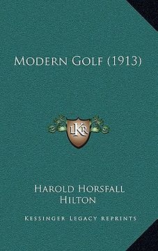 portada modern golf (1913) (en Inglés)