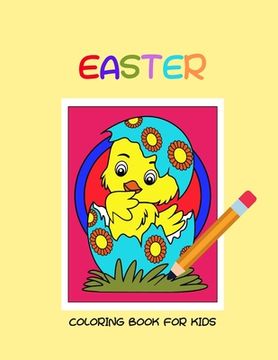 portada Easter coloring book for kids (en Inglés)