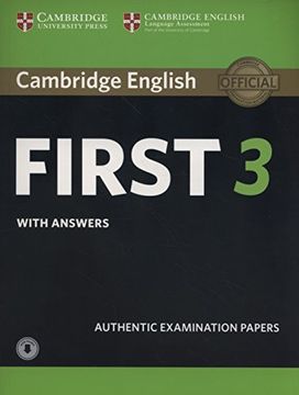 portada Cambridge English First 3 Student's Book With Answers With Audio (Fce Practice Tests) (en Inglés)