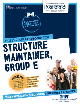 portada Structure Maintainer, Group E (Plumbing) (C-1733): Passbooks Study Guide Volume 1733
