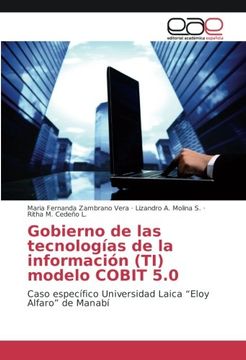 portada Gobierno de las tecnologías de la información (TI) modelo COBIT 5.0: Caso específico Universidad Laica "Eloy Alfaro" de Manabí
